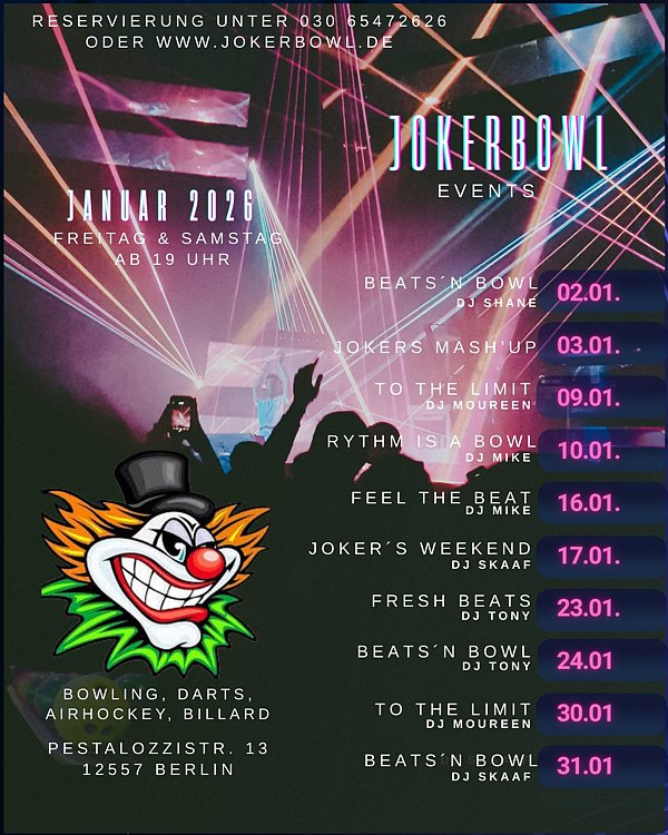 Jokerbowl Events Januar 2026