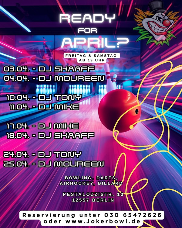 Jokerbowl April 2026