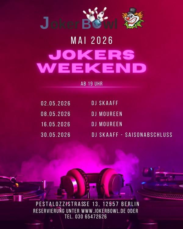 JokerBowl Mai 26